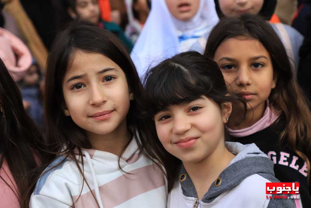   طيردبا : بالصور مسيرة كشفية و عرض رابيل 