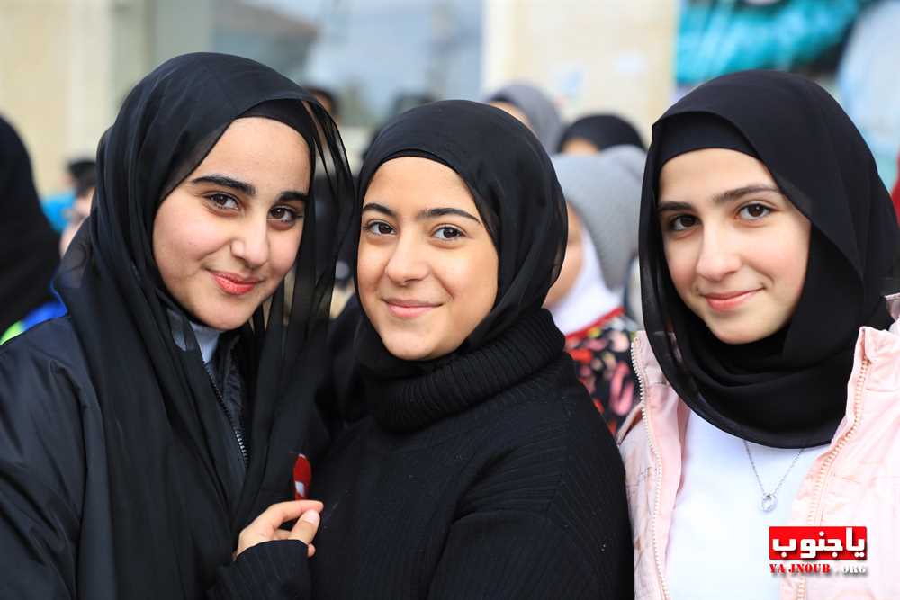   طيردبا : بالصور مسيرة كشفية و عرض رابيل 