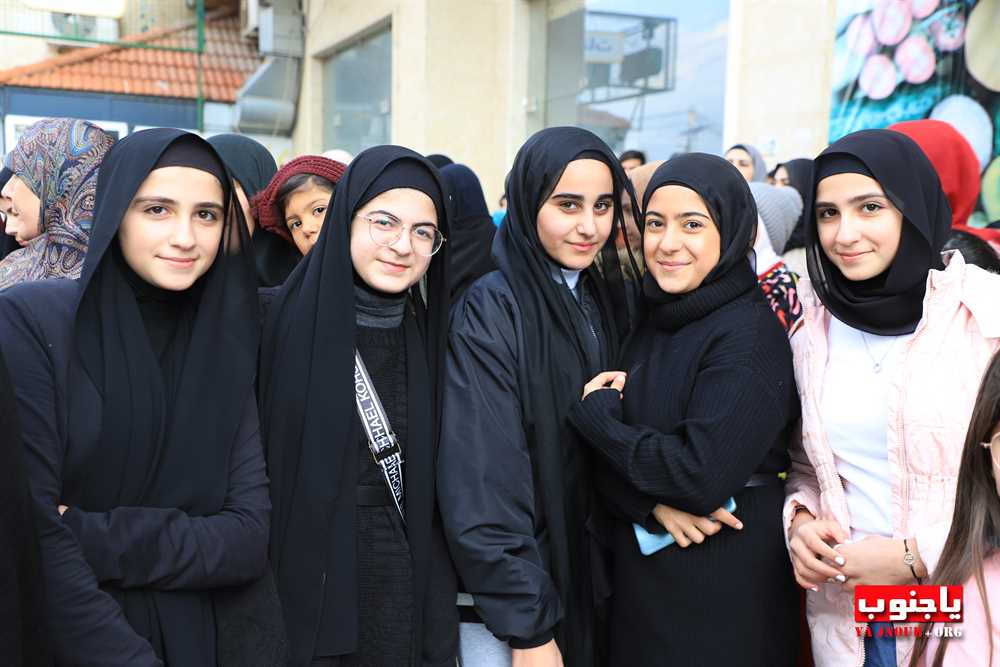   طيردبا : بالصور مسيرة كشفية و عرض رابيل 