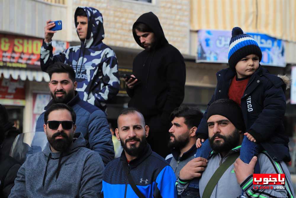   طيردبا : بالصور مسيرة كشفية و عرض رابيل 
