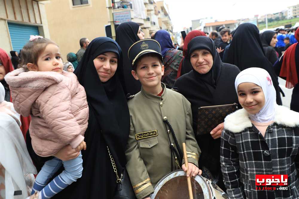   طيردبا : بالصور مسيرة كشفية و عرض رابيل 