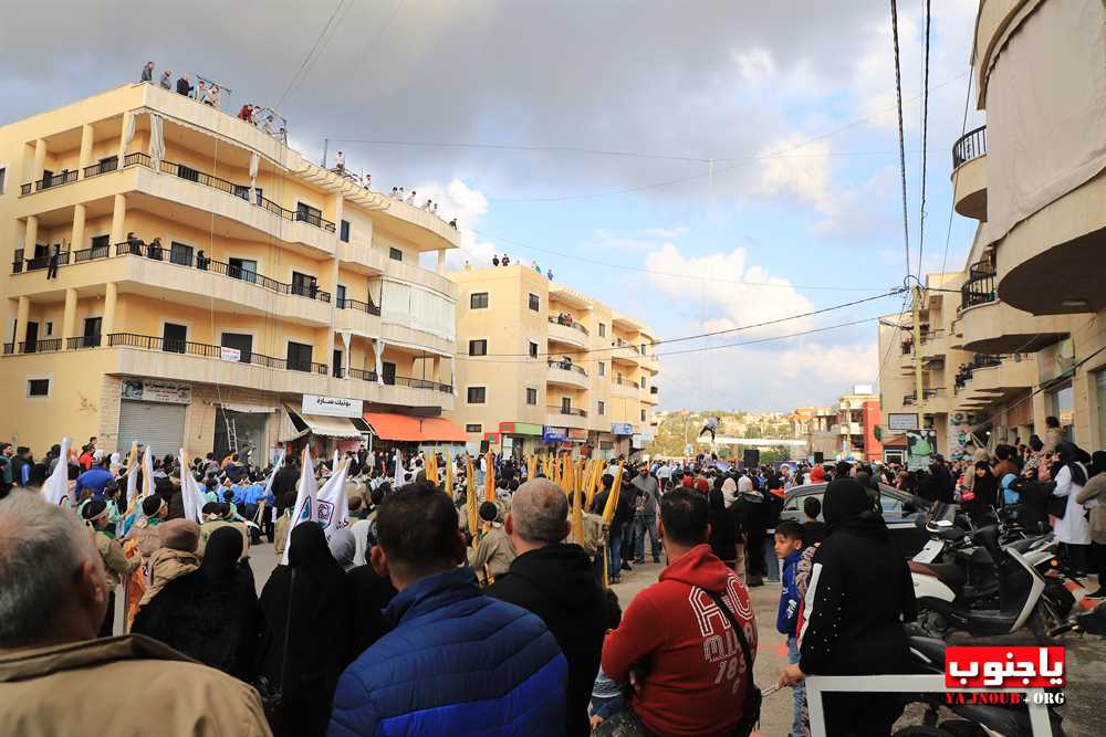 طيردبا : بالصور مسيرة كشفية و عرض رابيل....