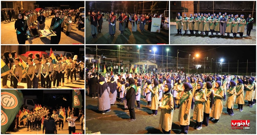 طيردبا : مسيرة كشفية لكشافة الرسالة الإسلامية بمناسبة ولادة الإمام الحسن 
