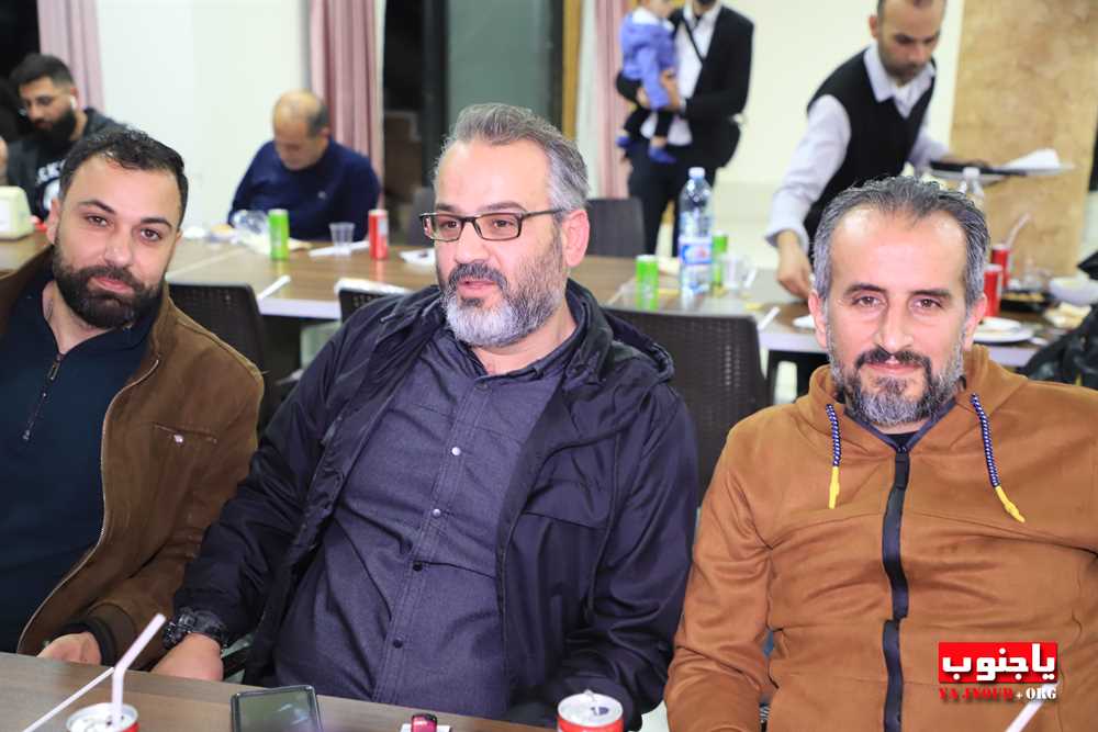 بالصور : الإفطار السنوي الأول لمديري المواقع و الصفحات الإلكترونية الإخبارية التي أقامته منطقة جبل عامل الأولى في الجنوب  