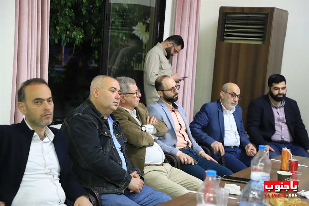 بالصور : الإفطار السنوي الأول لمديري المواقع و الصفحات الإلكترونية الإخبارية التي أقامته منطقة جبل عامل الأولى في الجنوب  