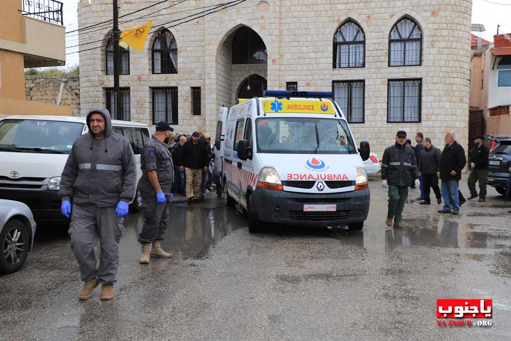 بلدة طيردبا الجنوبية شيعت المرحومة الحاجة فاطمة عبدالحسن مغنية ام سلمان عزالدين
