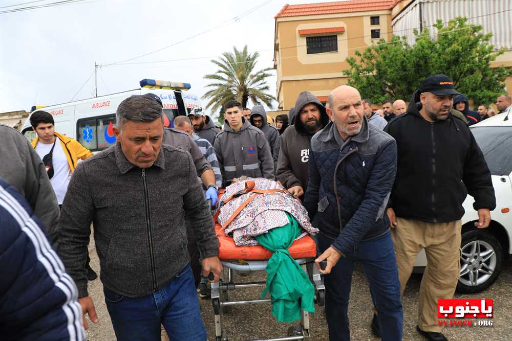 بلدة طيردبا الجنوبية شيعت المرحومة الحاجة فاطمة عبدالحسن مغنية ام سلمان عزالدين