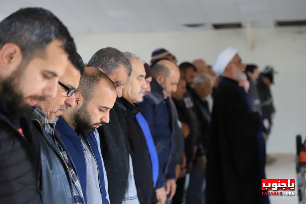 بلدة طيردبا الجنوبية شيعت المرحومة الحاجة فاطمة عبدالحسن مغنية ام سلمان عزالدين