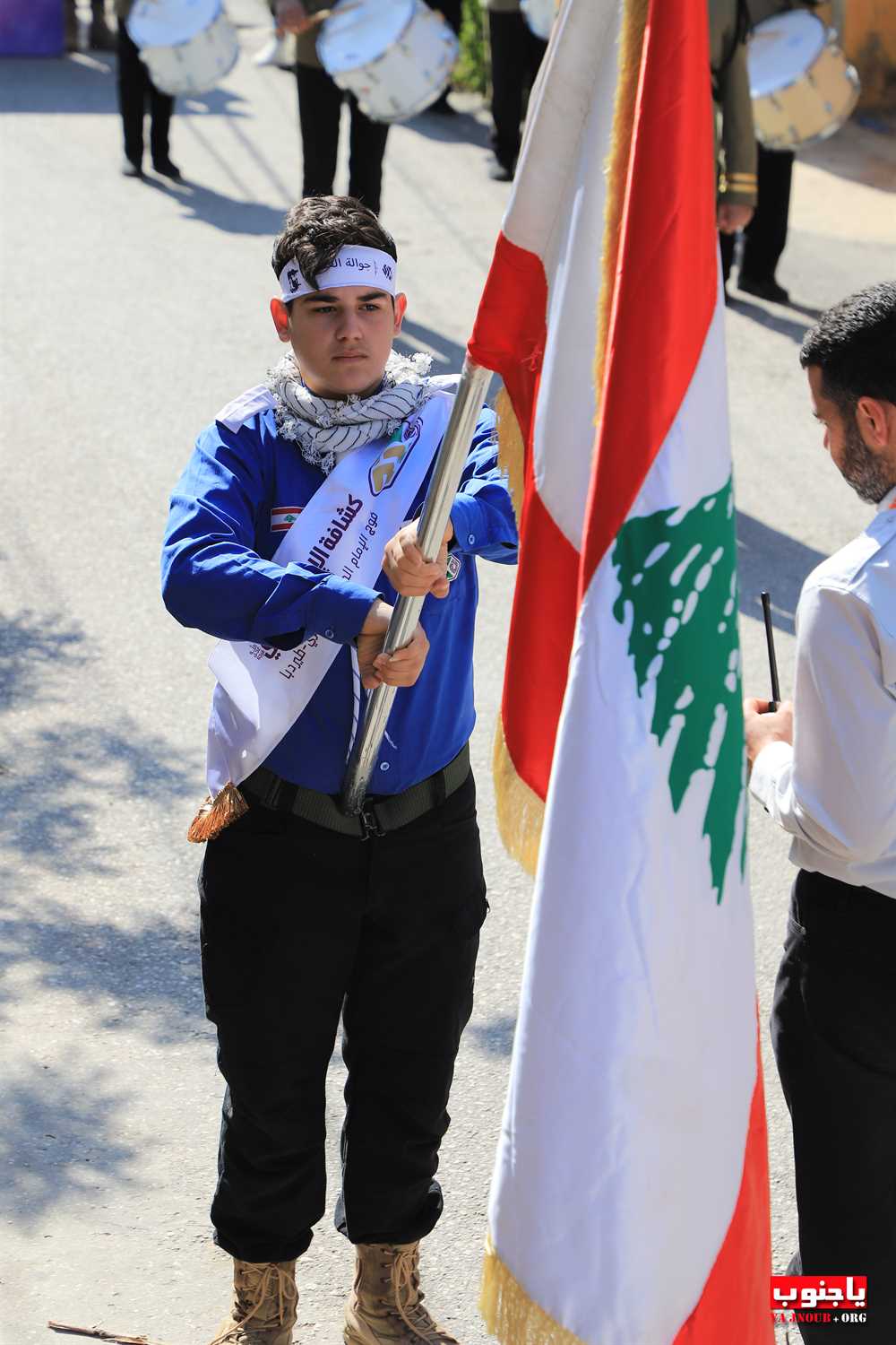 طيردبا : مسيرة كشفية بمناسبة يوم القدس 