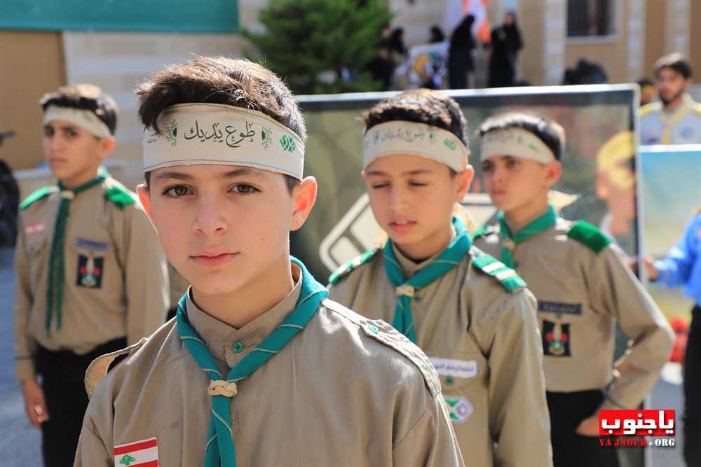 طيردبا : مسيرة كشفية بمناسبة يوم القدس 