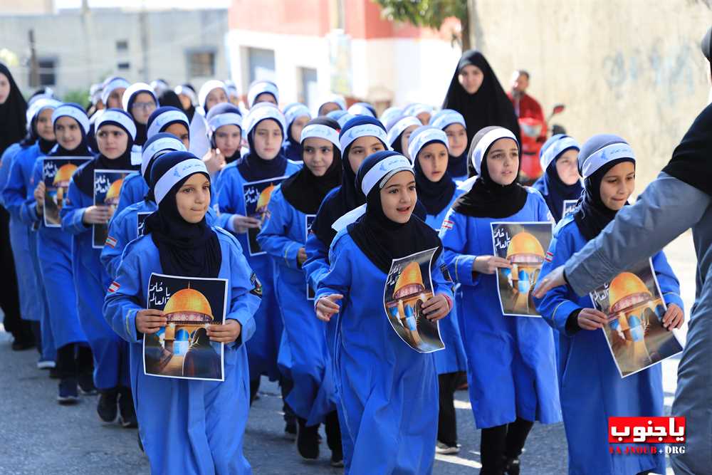 طيردبا : مسيرة كشفية بمناسبة يوم القدس 