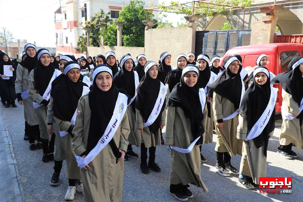 طيردبا : مسيرة كشفية بمناسبة يوم القدس 