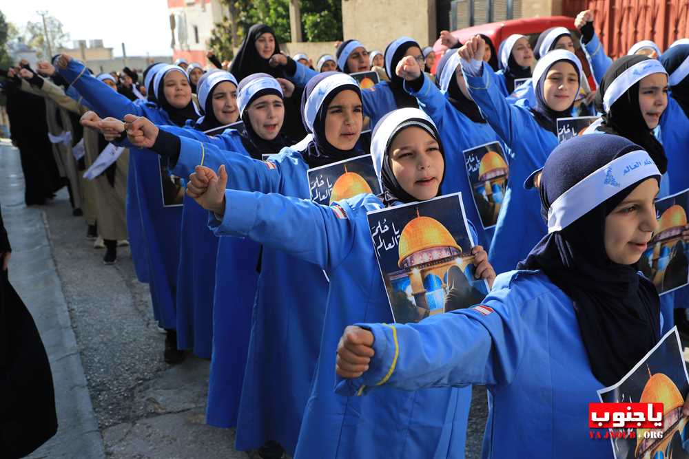 طيردبا : مسيرة كشفية بمناسبة يوم القدس 