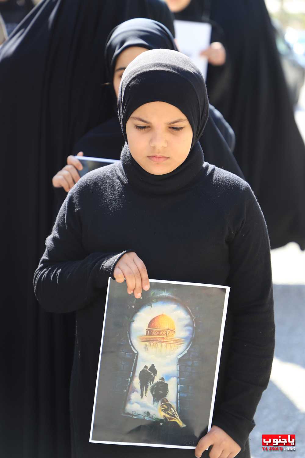 طيردبا : مسيرة كشفية بمناسبة يوم القدس 
