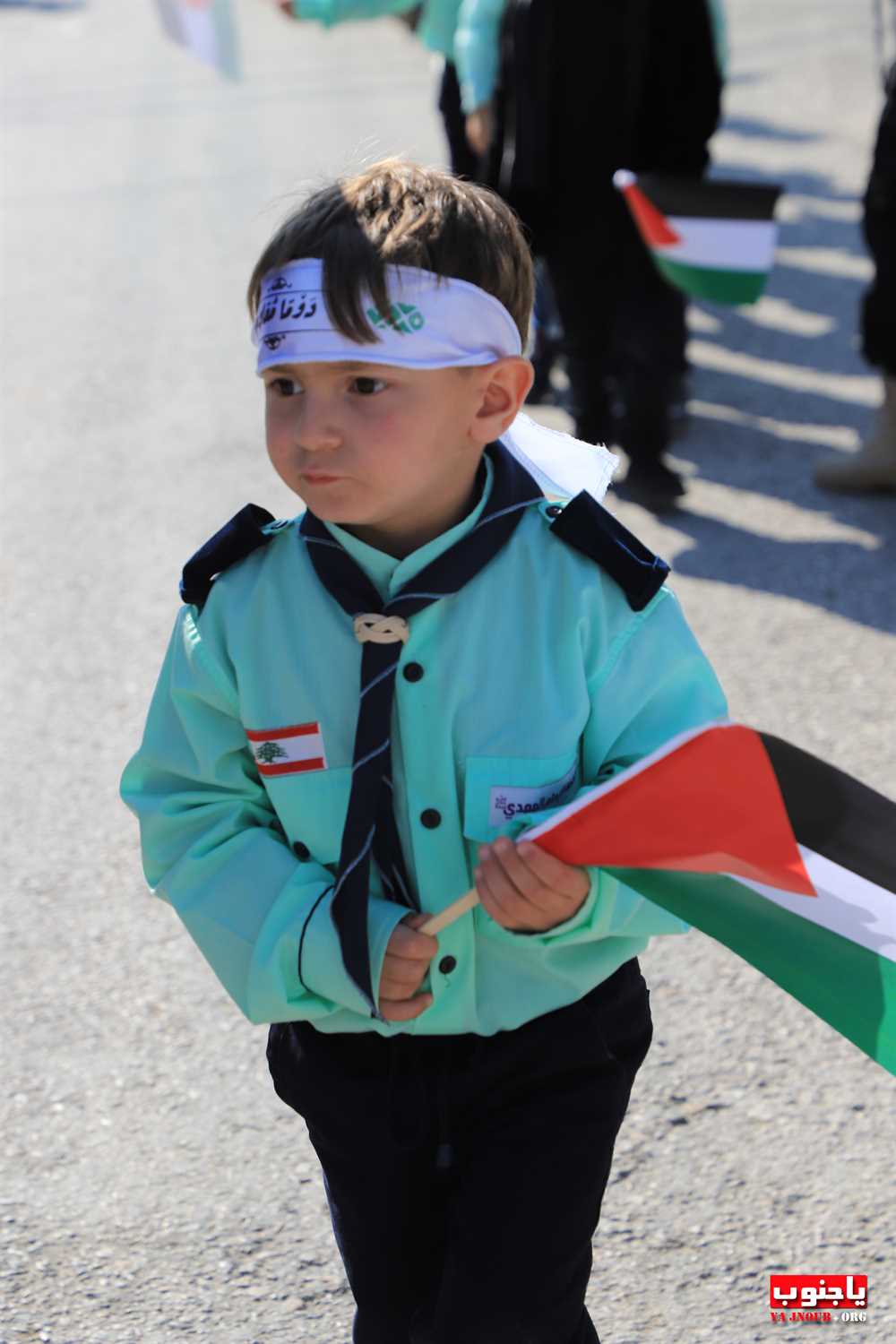 طيردبا : مسيرة كشفية بمناسبة يوم القدس 