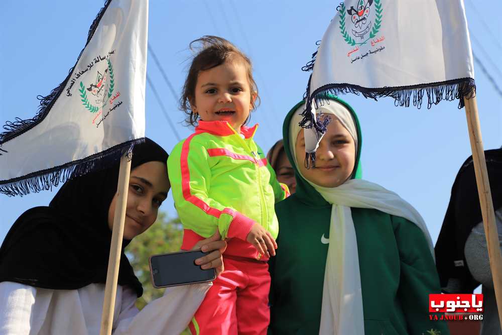 طيردبا : مسيرة كشفية بمناسبة يوم القدس 
