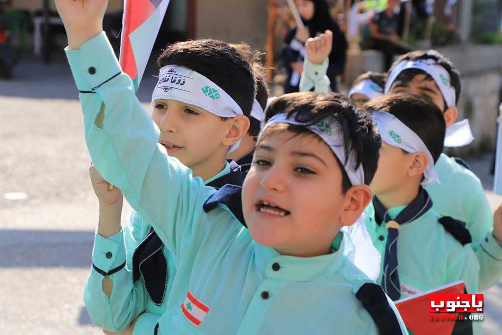 طيردبا : مسيرة كشفية بمناسبة يوم القدس 