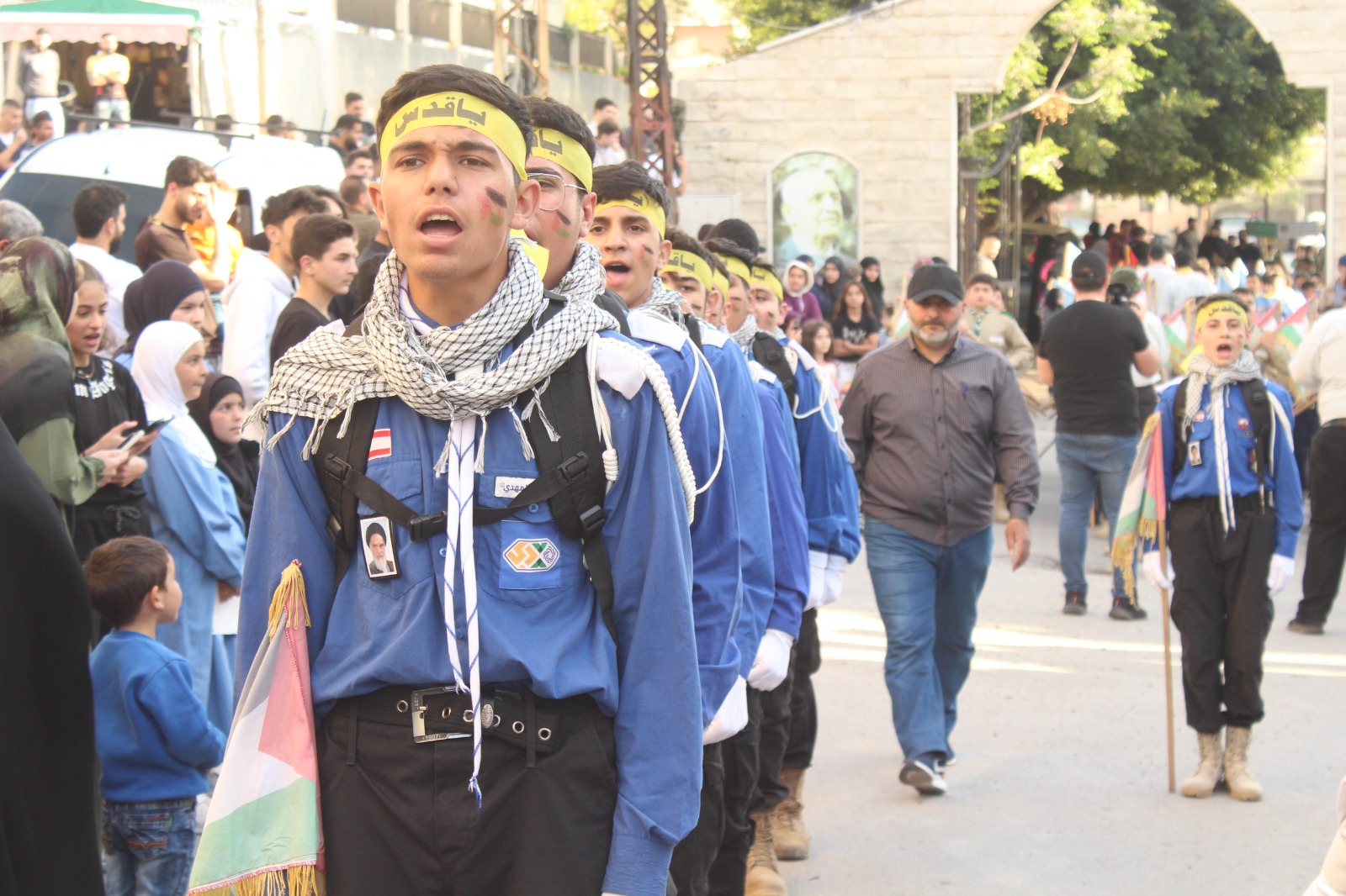    مسيرة كشفية بمناسبة يوم القدس العالمي في بلدة عدلون الجنوبية