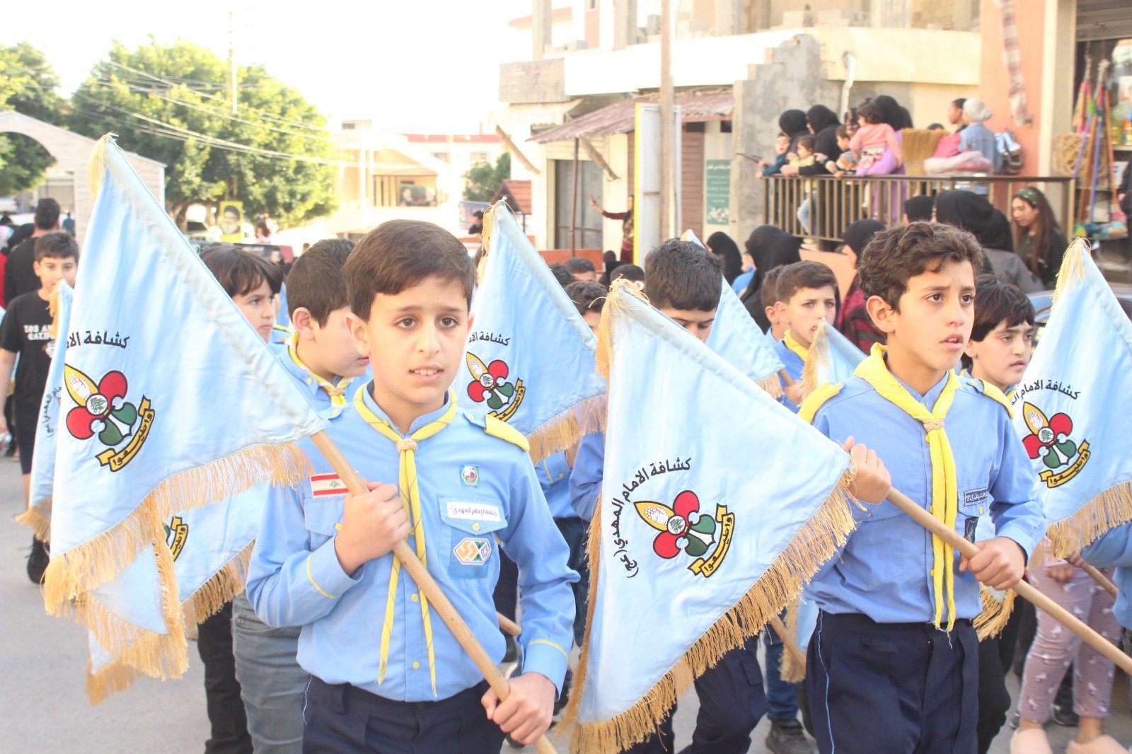    مسيرة كشفية بمناسبة يوم القدس العالمي في بلدة عدلون الجنوبية