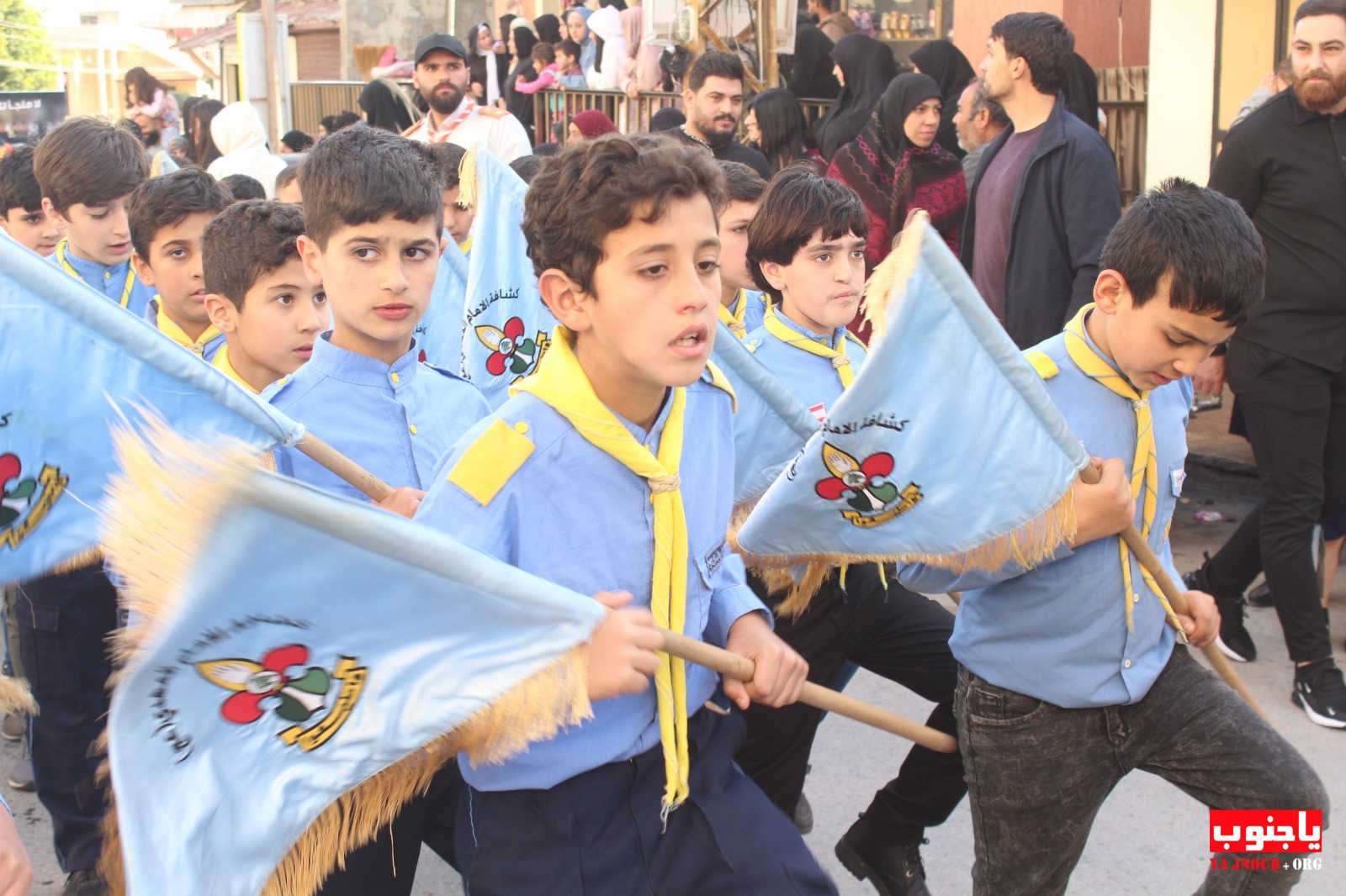    مسيرة كشفية بمناسبة يوم القدس العالمي في بلدة عدلون الجنوبية