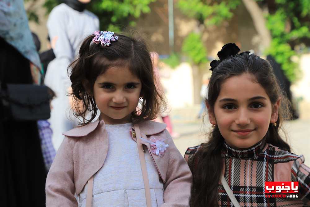 أجواء عيد الفطر من بلدة طيردبا الجنوبية _ كرمس العيد مقر الكشاف 