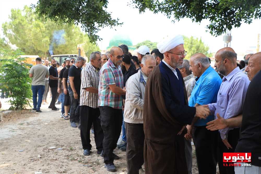 بلدة طيردبا الجنوبية شيعت الفقيد الغالي المرحوم حسن نعمه حيدر الى مثواه الأخير 