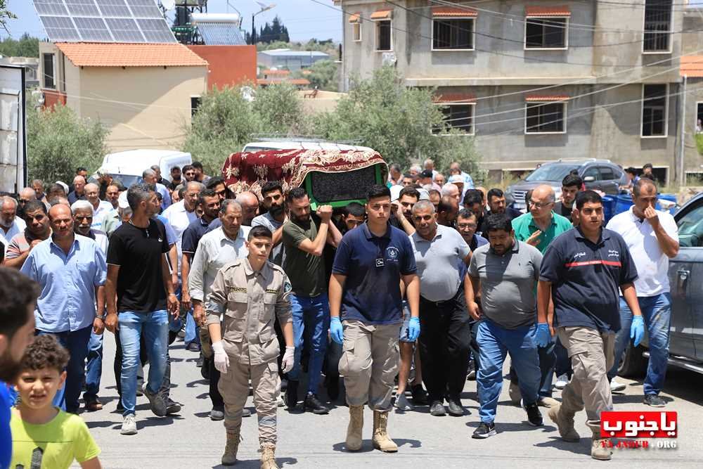 بلدة طيردبا الجنوبية شيعت الفقيد الغالي المرحوم حسن نعمه حيدر الى مثواه الأخير 