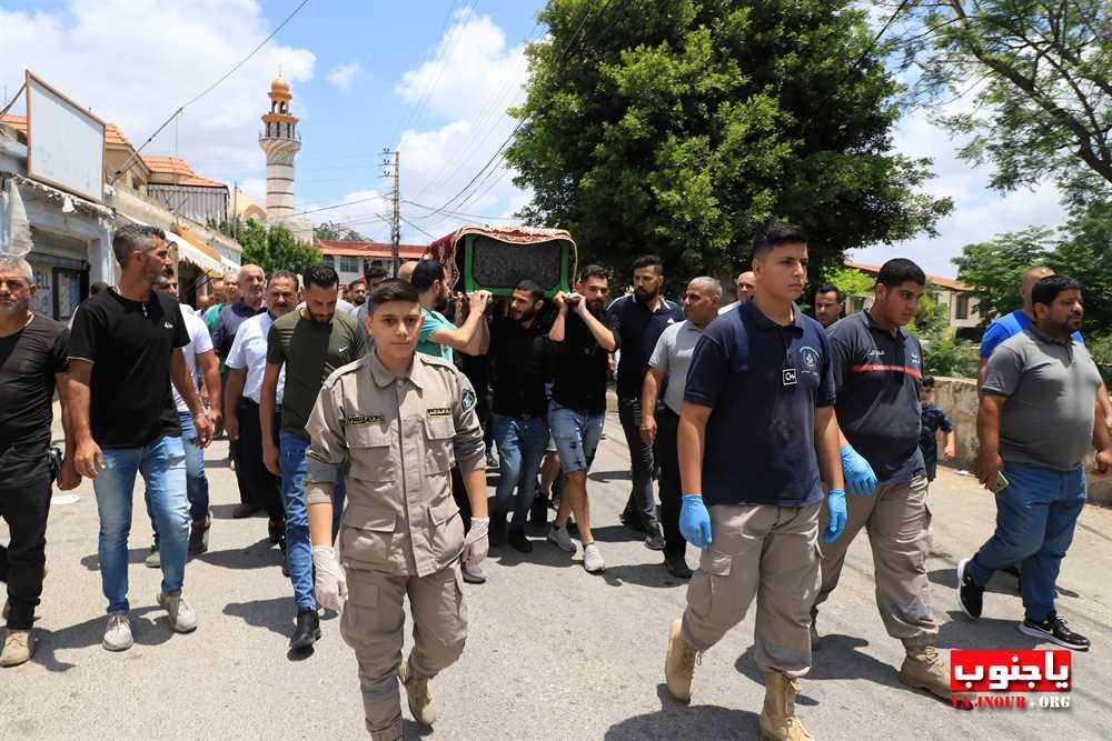 بلدة طيردبا الجنوبية شيعت الفقيد الغالي المرحوم حسن نعمه حيدر الى مثواه الأخير 