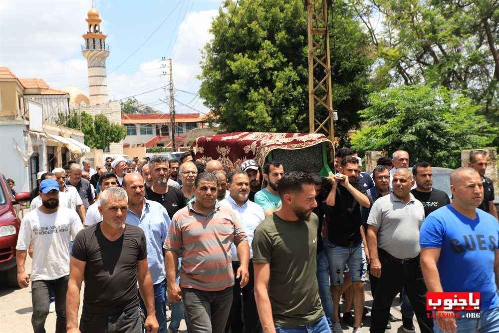 بلدة طيردبا الجنوبية شيعت الفقيد الغالي المرحوم حسن نعمه حيدر الى مثواه الأخير 