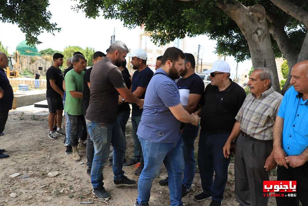 بلدة طيردبا الجنوبية شيعت الفقيد الغالي المرحوم حسن نعمه حيدر الى مثواه الأخير 