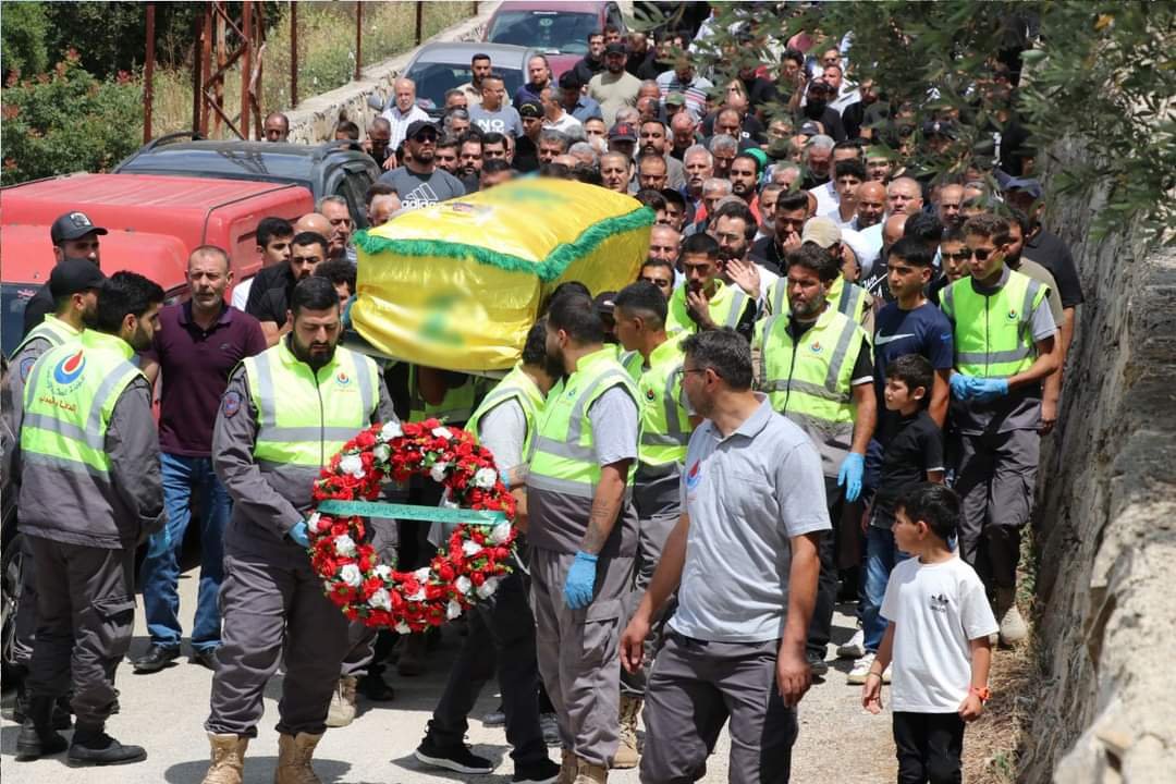 بلدة الطيري الجنوبية شيعت فقيد الجـهـاد والمقاومة المرحوم الأخ حسين شعيتو 