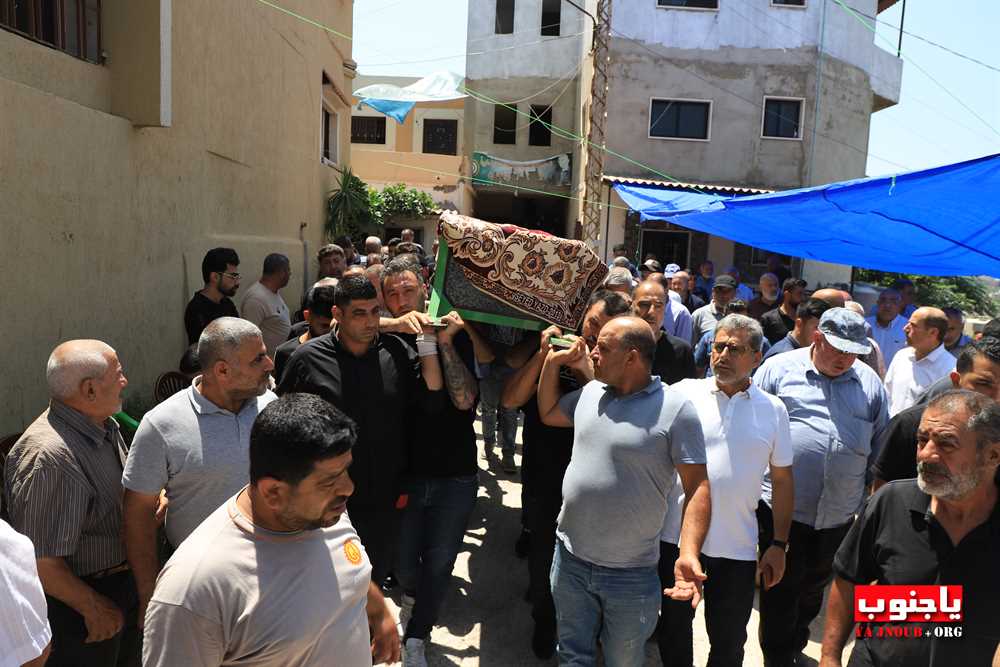 بلدة طيردبا الجنوبية شيعت الفقيدة الغالية المرحومة علية زيون 