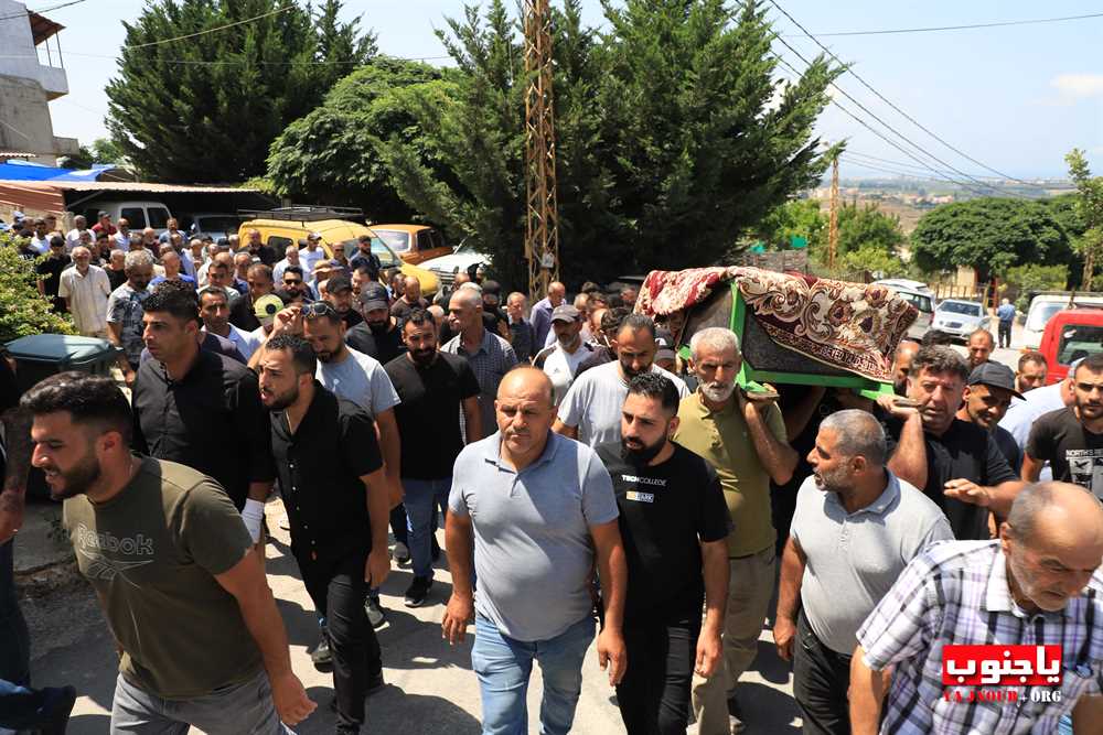 بلدة طيردبا الجنوبية شيعت الفقيدة الغالية المرحومة علية زيون 