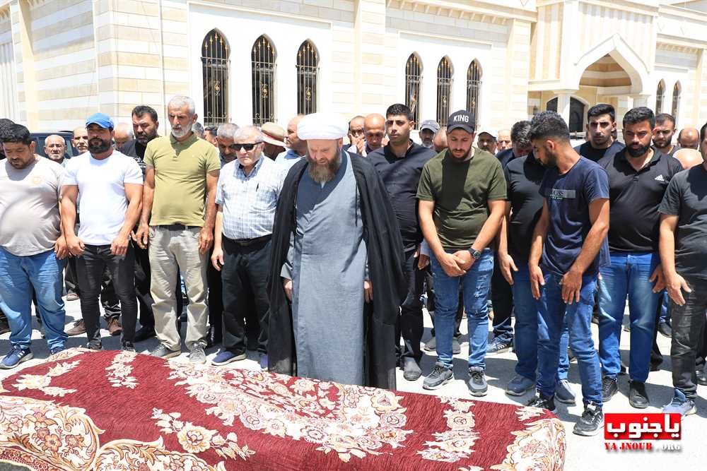 بلدة طيردبا الجنوبية شيعت الفقيدة الغالية المرحومة علية زيون 