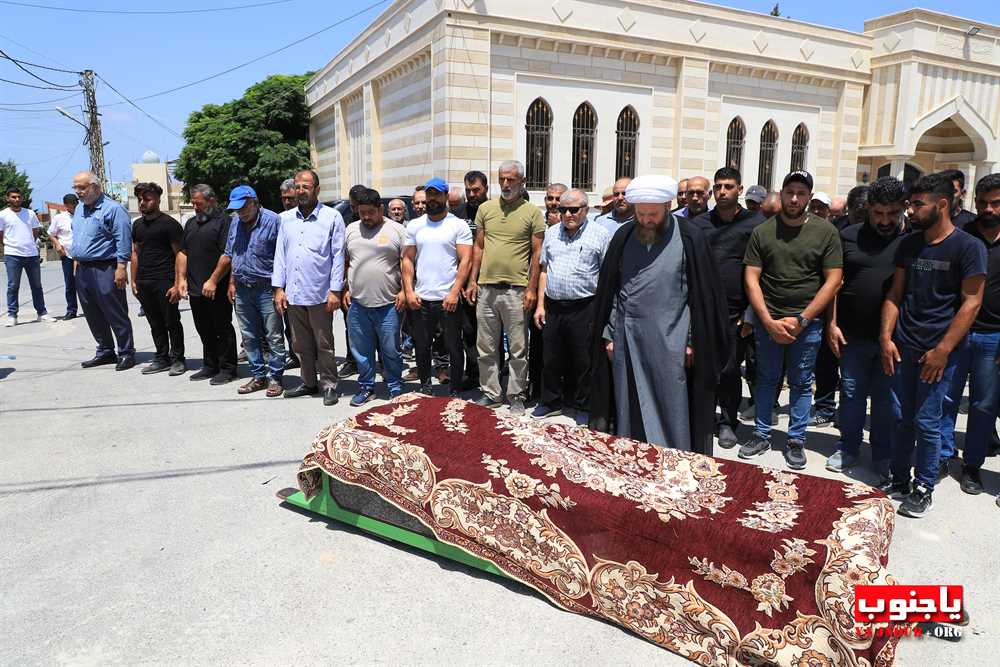 بلدة طيردبا الجنوبية شيعت الفقيدة الغالية المرحومة علية زيون 