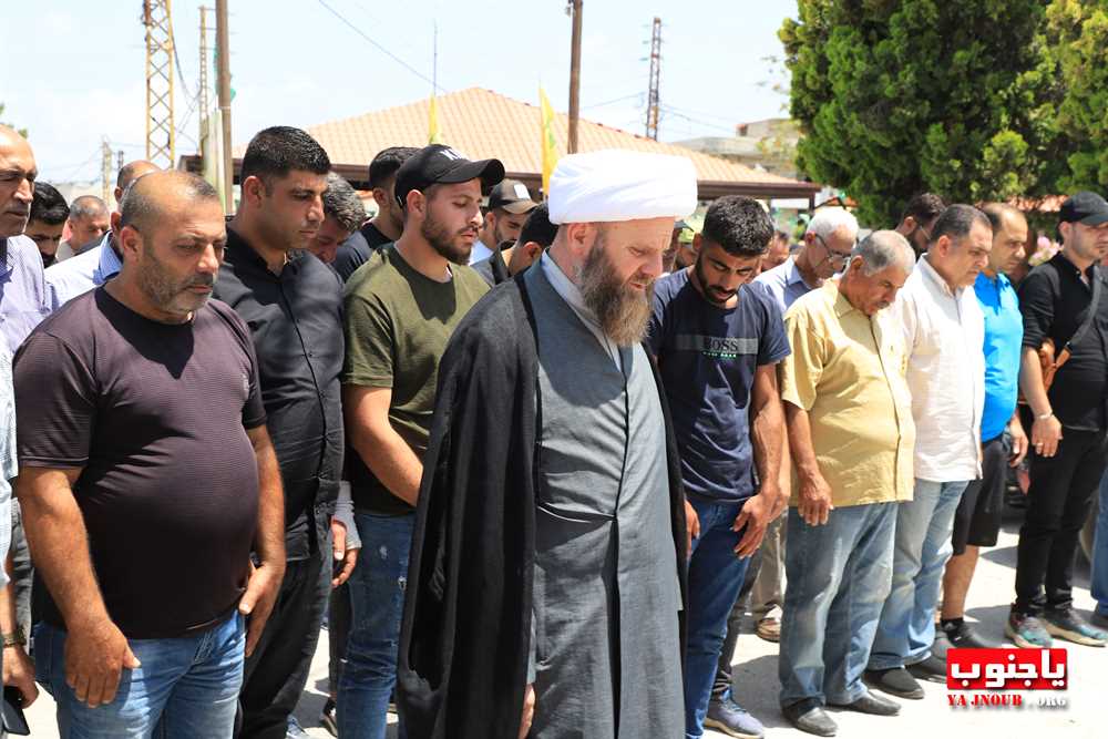 بلدة طيردبا الجنوبية شيعت الفقيدة الغالية المرحومة علية زيون 