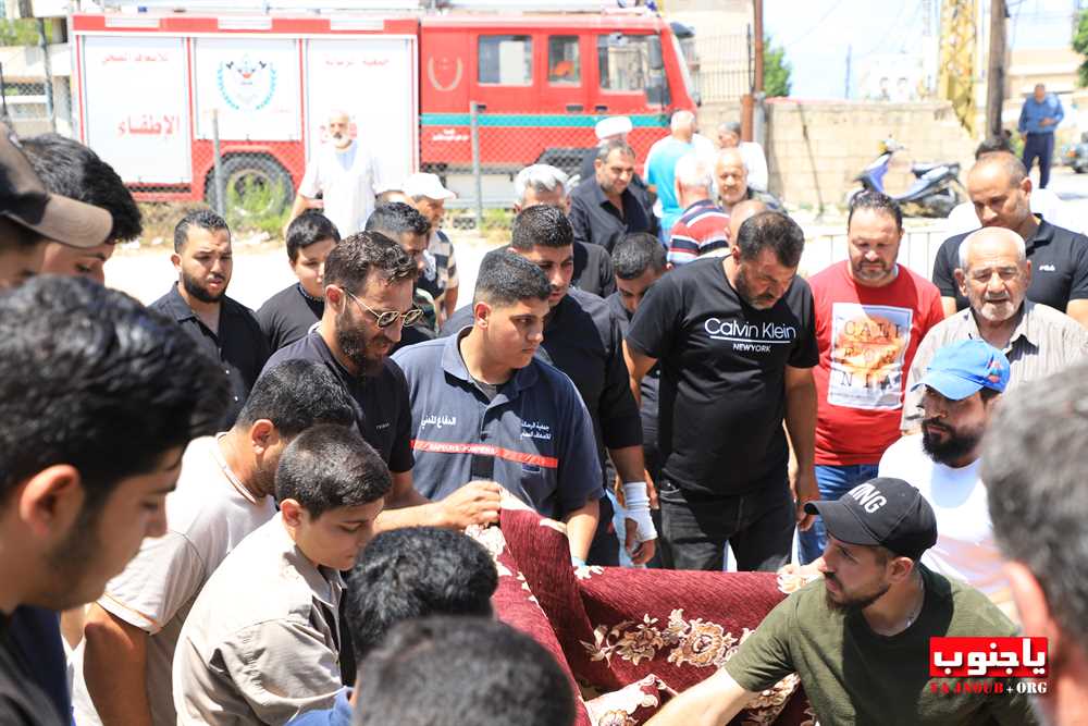 بلدة طيردبا الجنوبية شيعت الفقيدة الغالية المرحومة علية زيون 