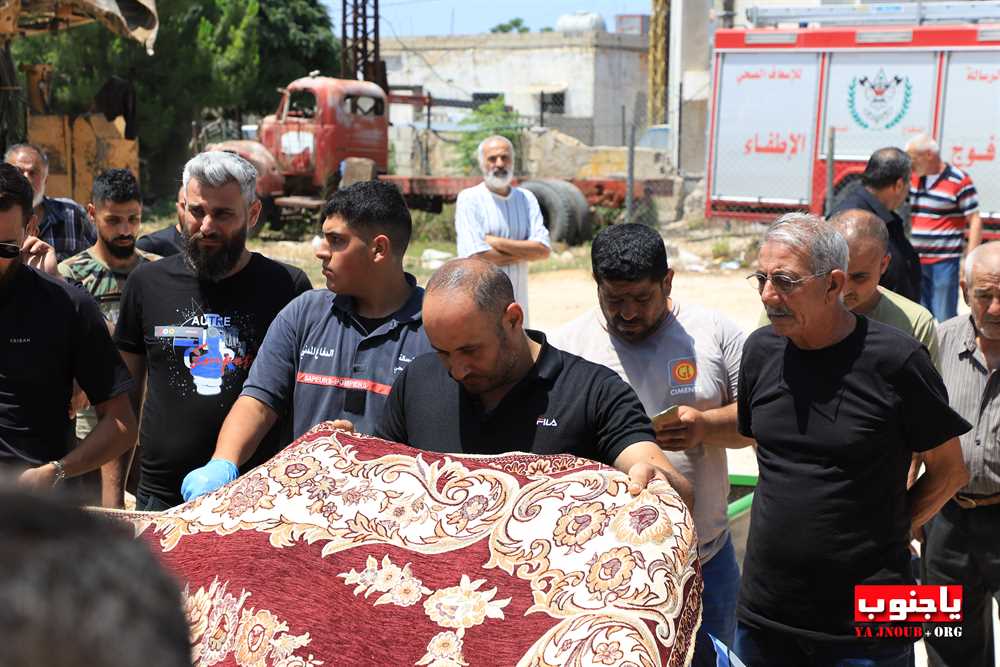 بلدة طيردبا الجنوبية شيعت الفقيدة الغالية المرحومة علية زيون 