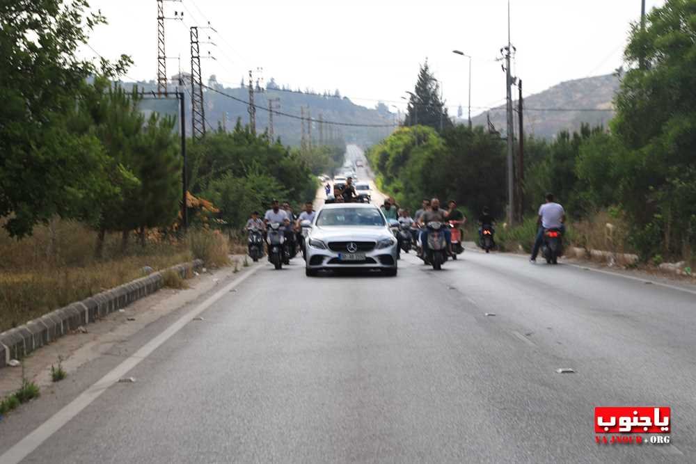  طيردبا تستقبل عريسها الشاب المغترب زين العابدين شرارة الذي كان تعرض لحادث سير مروع منذ أكثر من شهر و كانت اصابته خطيرة  ادت الى بتر ساقيه  الف الحمدالله ع السلامة