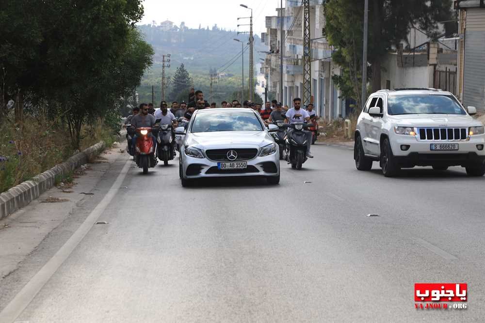  طيردبا تستقبل عريسها الشاب المغترب زين العابدين شرارة الذي كان تعرض لحادث سير مروع منذ أكثر من شهر و كانت اصابته خطيرة  ادت الى بتر ساقيه  الف الحمدالله ع السلامة