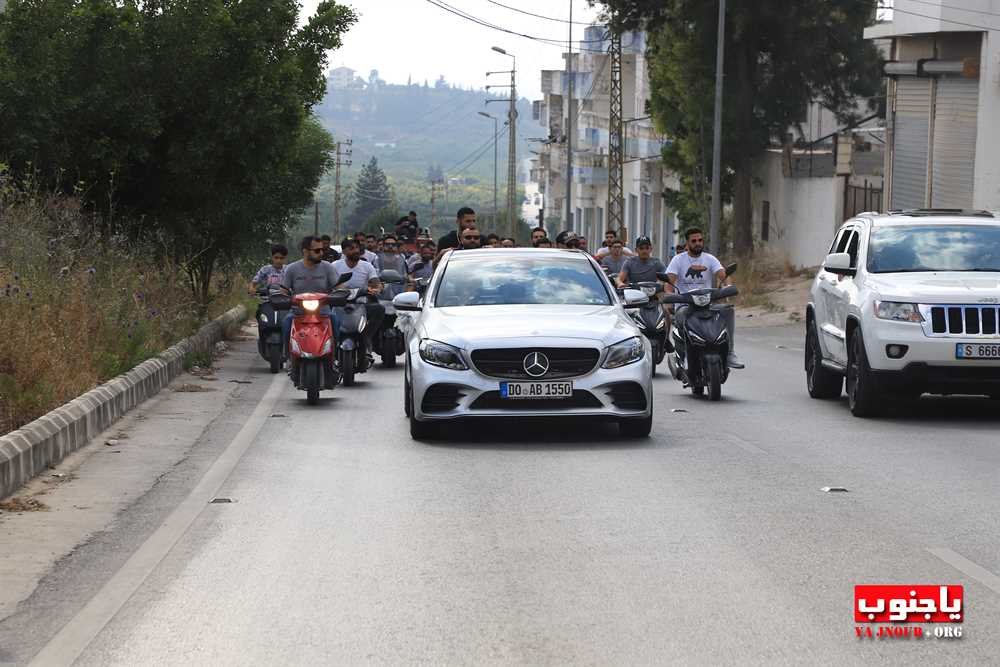  طيردبا تستقبل عريسها الشاب المغترب زين العابدين شرارة الذي كان تعرض لحادث سير مروع منذ أكثر من شهر و كانت اصابته خطيرة  ادت الى بتر ساقيه  الف الحمدالله ع السلامة