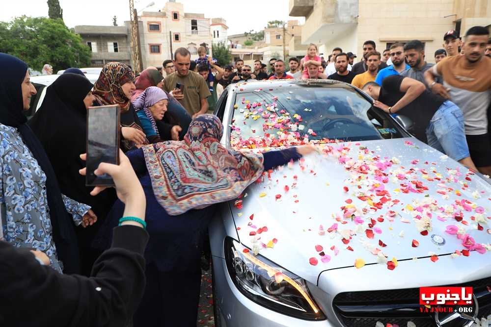  طيردبا تستقبل عريسها الشاب المغترب زين العابدين شرارة الذي كان تعرض لحادث سير مروع منذ أكثر من شهر و كانت اصابته خطيرة  ادت الى بتر ساقيه  الف الحمدالله ع السلامة