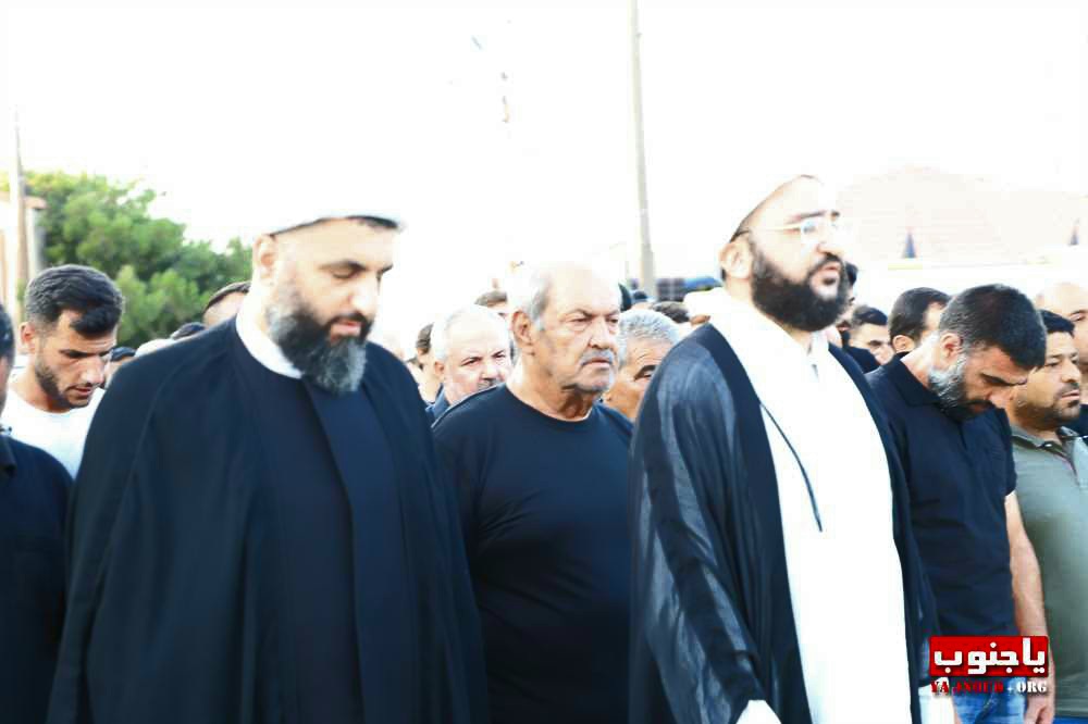 بلدة طيردبا الجنوبية شيعت الفقيدة الغالية المرحومة الحاجة مريم جابر ام ايهاب حيدر الى مثواها الأخير 