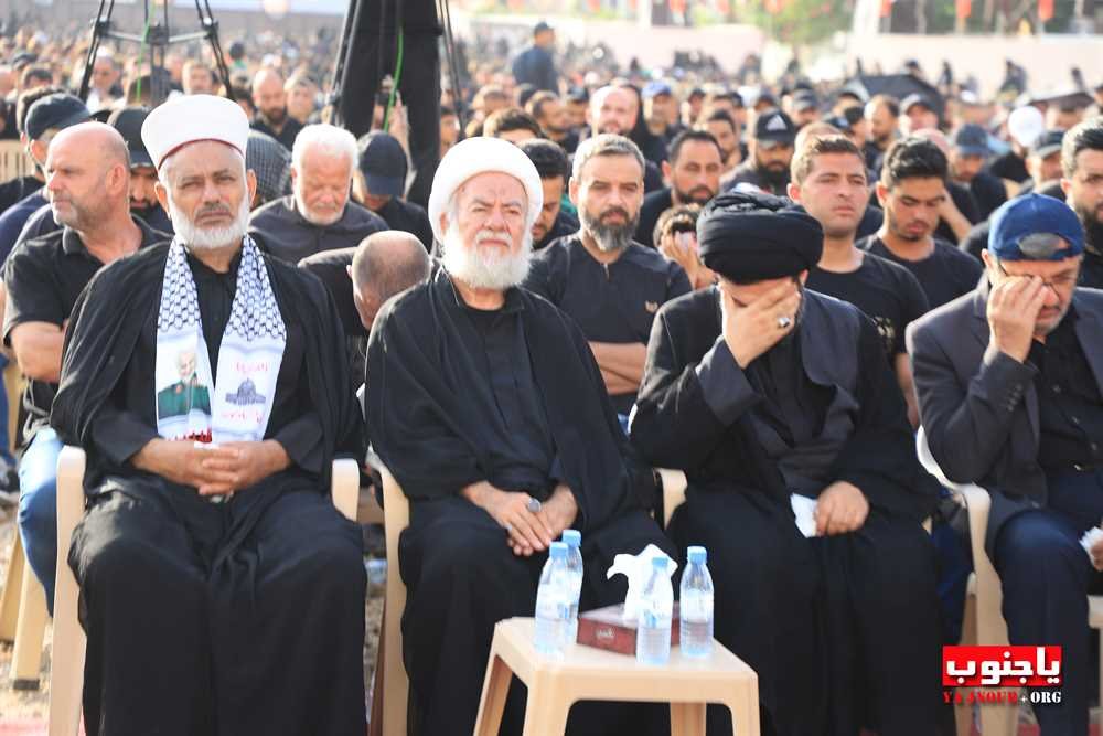 بالصور  عشرات الآلاف لبوا نداء الامام الحسين في مدينة صور في العاشر من محرم _ المجلس العاشورائي  موقع ياجنوب.أورغ ٢٠٢٣/١٤٤ Wissam Hassan ????