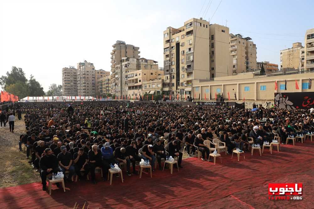 بالصور  عشرات الآلاف لبوا نداء الامام الحسين في مدينة صور في العاشر من محرم _ المجلس العاشورائي  موقع ياجنوب.أورغ ٢٠٢٣/١٤٤ Wissam Hassan ????