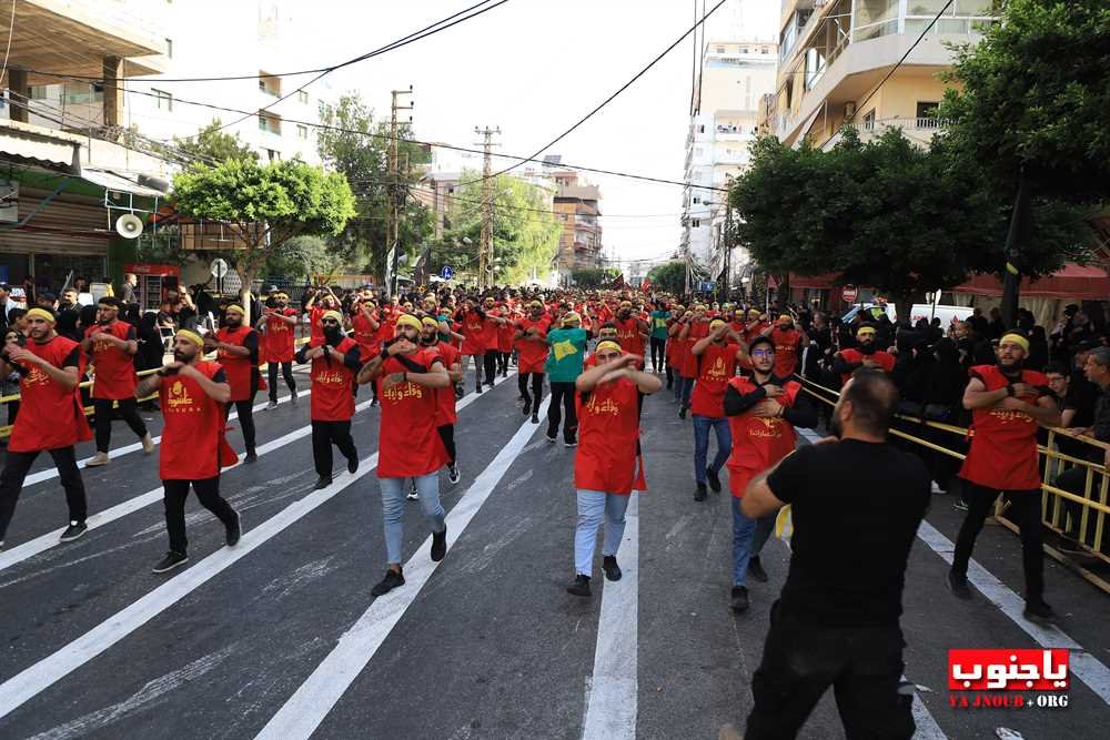 بالصور  عشرات الآلاف لبوا نداء الامام الحسين في مدينة صور في العاشر من محرم _ مسيرة العاشر  موقع ياجنوب.أورغ ٢٠٢٣/١٤٤ Wissam Hassan ????