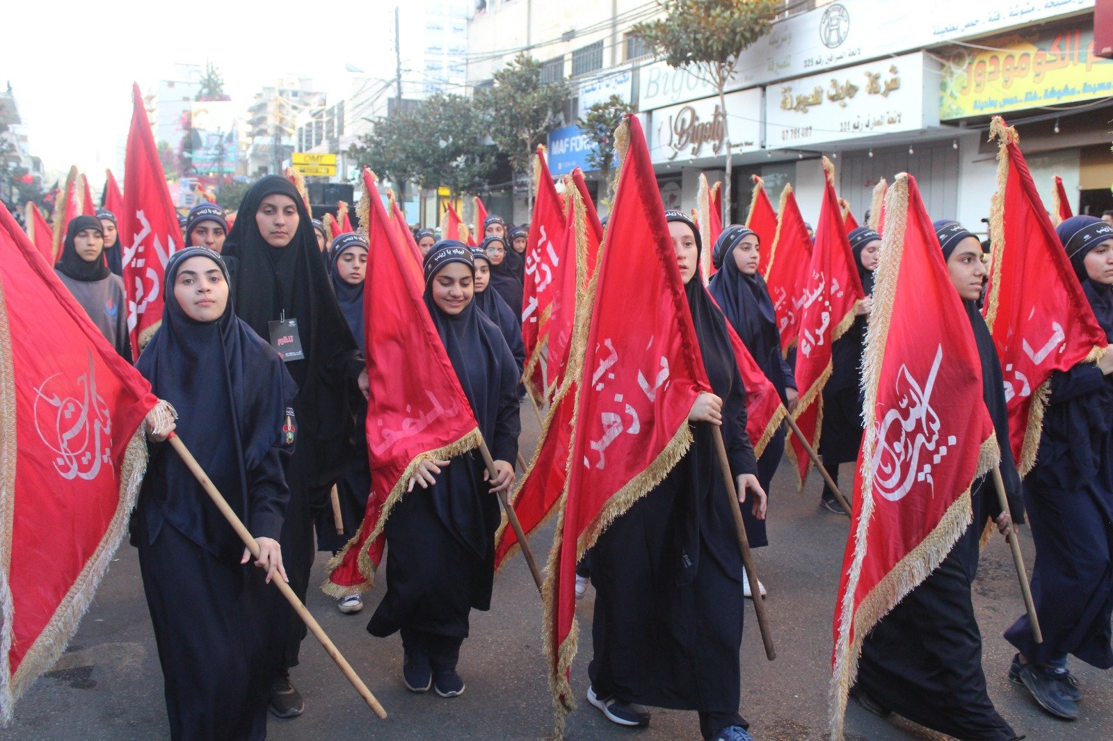 لقطات مصورة من مسيرة الثالث عشر من محرم في مدينة النبطية - عدسة اماني حدرج موقع ياجنوب.اورغ 2023