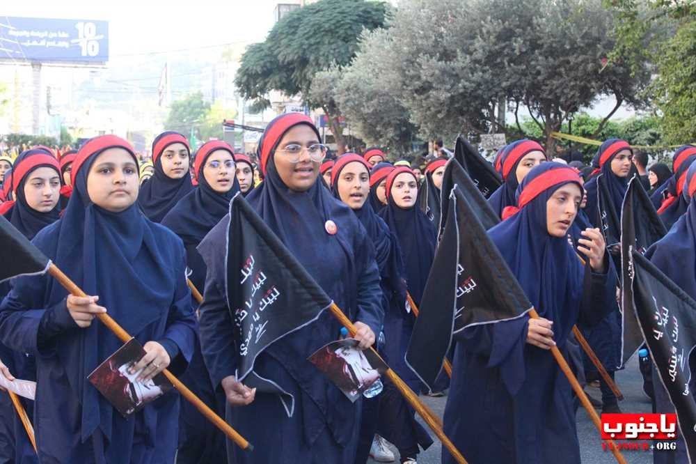   لقطات مصورة من مسيرة الثالث عشر من محرم في مدينة النبطية - عدسة اماني حدرج موقع ياجنوب.اورغ 2023