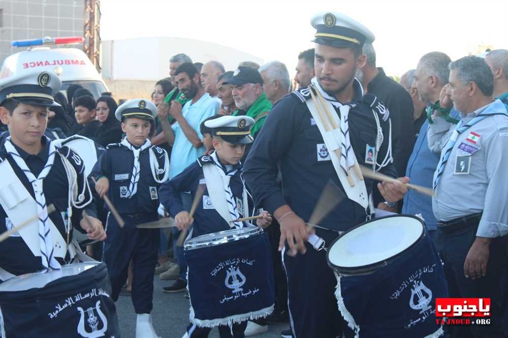 عاشوراء : مسيرة حسينية حاشدة في بلدة عدلون الجنوبية - وما بدلنا 