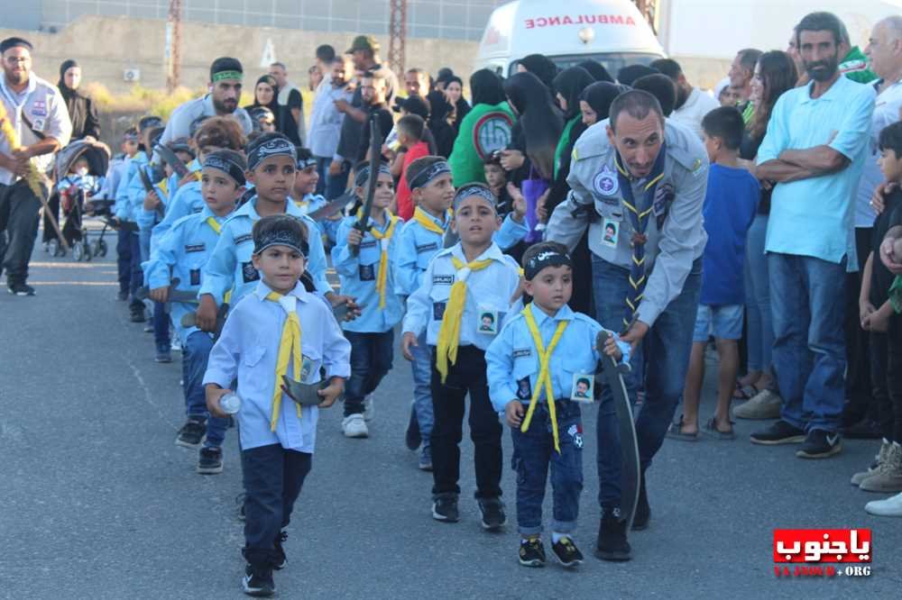 عاشوراء : مسيرة حسينية حاشدة في بلدة عدلون الجنوبية - وما بدلنا 